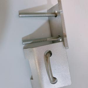Electroplated Right Angle Stainless Steel Beam Clamps Malleable Iron 1In Pvd Coating