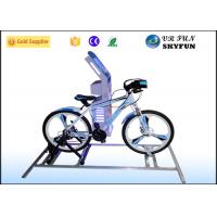 China Amusement Center Virtual Reality Bike / Sporting 9D VR Bicycle With Cool Game on sale