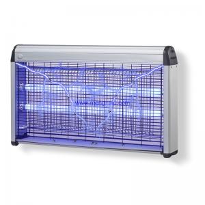 High Voltage Sturdy ABS side board indoor home Insect Killer Fluorescent Lamp with 40W UVA Tube Alu. Frame