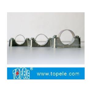 BS4568 / BS31 Steel Conduit Fittings Carbon Steel Spacer Bar Saddle With Base/Electrical conduit pipe tubo fittings of s