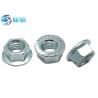 Metric Hex Flange Nuts DIN6932 8.8 9.9 12.9 Grade Alloy Steel Materials Nickel /