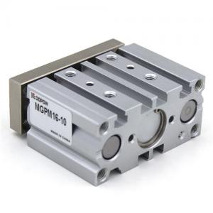 MGPM16-10 Guide Rod Pneumatic Cylinder , MGP SMC Compact Guided Cylinder