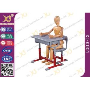 High Adjustable Student Desk And Chair Set For Primary School E1 Grade Eco-friendly