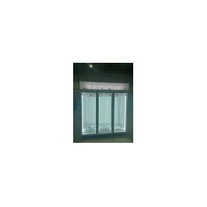 Commercial Beverage Display Fridge 3 Glass Door Upright Chiller 110V 60Hz