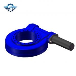 SE14 IP66 Slew Ring Drive Enclosed Simple Installation Electric Slew Drive For Solar Tracker