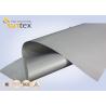 China 17 OZ Grey Welding Fabric Silicone Coated Fiberglass Cloth For Welding Curtains &amp; Blankets wholesale