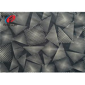 China 4 Way Stretch Warp Knit Polyester Spandex Fabric , Digital Print Swimwear Fabric supplier