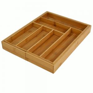 13" - 21,6" cajón extensible de Tray With Divider For Kitchen de los cubiertos