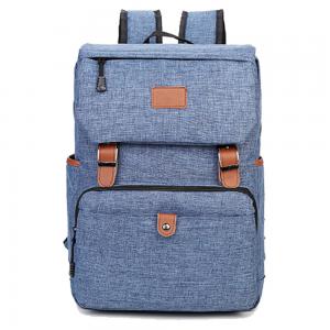 China Durable Linen Nylon Travel Hiking Backpack / Outdoor Laptop Backpack supplier