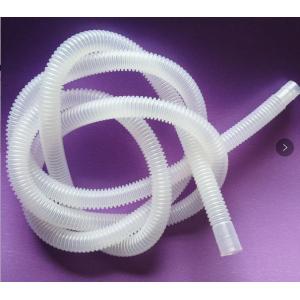 China Nontoxic Transparent Corrugated Flexible Tubing EVA / PE Medical Hose Type supplier