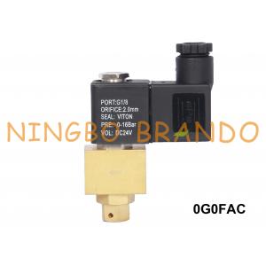 1/8'' 12VDC 24VDC Solenoid Shut Off Valve For Petrol Diesel Fuel Oil