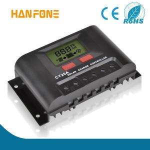 China hanfong Intelligent LCD Display Solar Panel Battery Regulator Solar Charge Controller CY20A ZYY supplier