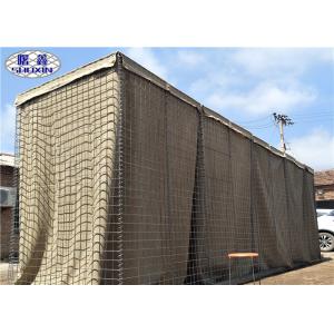 Galvanized Steel Welded Sand Barrier Hot Dipped Feature SASO Certification