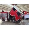 China 3 Seats 1.0Mpa 1800L/Min Fire Equipment Truck 7m Suction Depth wholesale