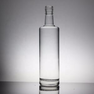 China Clear or Customized Bottle Color Personalized Vodka Glass Bottle for Bulk Orders supplier
