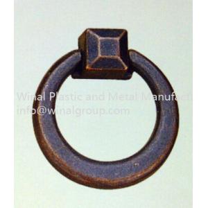 Zinc alloy round pull ring drawer handle,L63mm*W57mm,high quality,size & finish can be OEM
