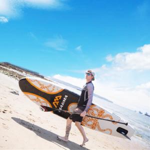 China Alansma 10’10” X 30” X 6” Inflatable Surf Board Stand Up  Paddleboard For Adults supplier