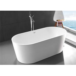 China Modern Oval Freestanding Tub With Deck Mount Faucet 1700 * 800 * 600mm wholesale