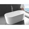 China Modern Oval Freestanding Tub With Deck Mount Faucet 1700 * 800 * 600mm wholesale