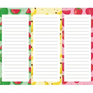 CE Kitchen Magnetic Fridge Notepads Meal Planner Magnetic Pad