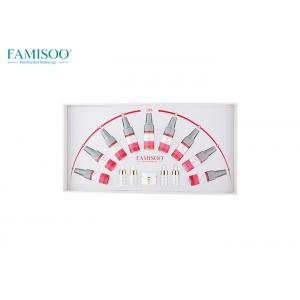 China 14pcs Famisoo Tattoo Color Ink Sets , Tattoo Pigment Microblading Ink Kits supplier