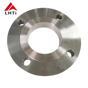 China Gr2 Titanium Weld Neck Flange Exhaust Pipe Fittingss supplier