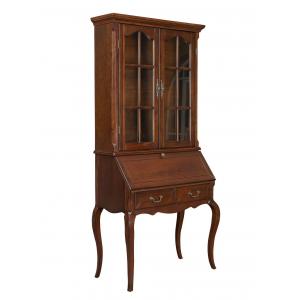 China Rubber Wood Casegood Furniture Lobby console table Decoration cabinets Gate Man Reception service station Mirror stand supplier