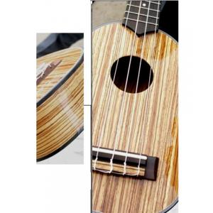 21&quot;  professional Ukulele zebrawood solidwood four string guitar high quality AGUL13