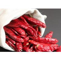 Condimento picante encarnado secado suave do alimento de FDA Chili Peppers 10 PPB 