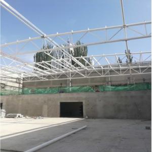 China Fabricating Space Frame Truss Bending Capacity Large Span Trusses White supplier