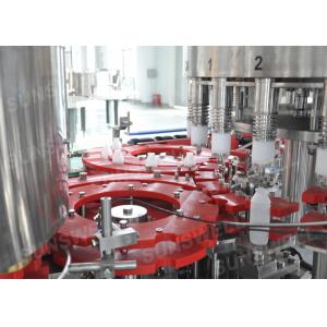 China Monoblock Bottled Hot Filling Machine Heat-resistant For Fruit Juice Making supplier