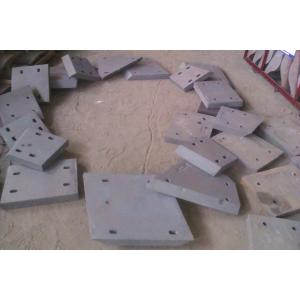 China Industrial White Iron Castings / Chute Liners Aluminum Sand Castings Hardness More Than HRC58 supplier
