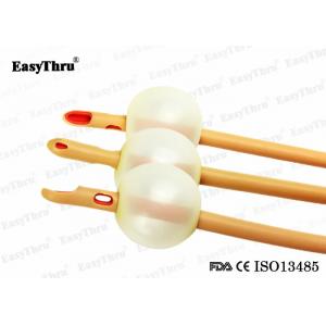 China 3 way Latex Urinary Catheter , Practical Silicone Coated Foley Catheter supplier