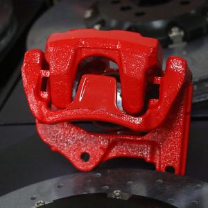 Red MP Rear BMW Brake Calipers 1 Pot Modified Aluminum Alloy