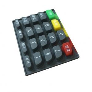 4x5 POS Terminal Silicone Rubber Keypads 50 Shore A