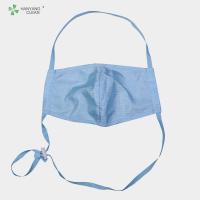 China Anti Static Food Processing Accessories , Esd Cleanroom Face Mask Eco Friendly on sale