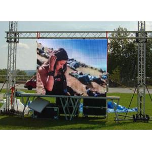 China Full Color Outdoor Rental LED Screen Panel P4 P5 P6 , Die Casting External LED Display supplier