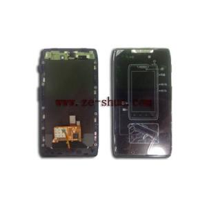 Complete Black Cell Phone Lcd Screen Replacement For Motorola XT910 LCD