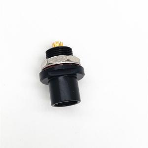 Fischer Printed Circuit PCB Mounted Connector 5pin Black Plated