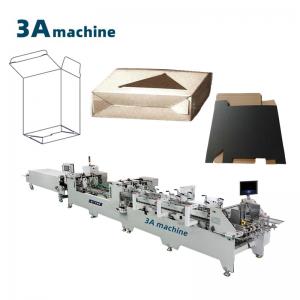 China 300m/min Working Speed Corrugated Box Dual- Lock Bottom Machinery for Small Business supplier