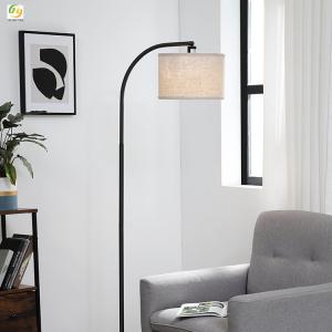 Arched Decorative Fabric Metal Modern Floor Lamp Simple Living Room Bedroom