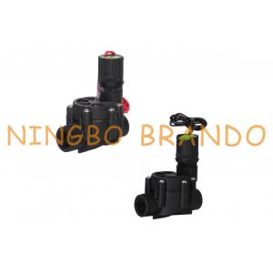 China Drip Irrigation Sprinkler Electric Plastic Solenoid Valve 3/4 1 9V 12V 24V DC supplier