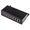 China DESKTOP PATCH PANEL 8 PORT CAT5E CAT6 CAT6A SHILEDED 90 DEGREE TOP ENTRY PUNCH FTP STP wholesale