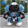 Outdoor Portable Carnival Rides Coin Operated Robot Ride / Remote Control Robot