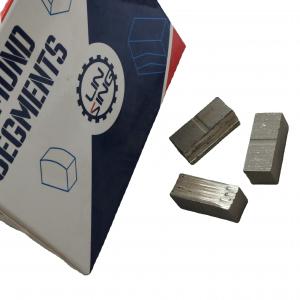China Diamond Powder 1.2 Meter Single Blade Diamond Segment for Marble Cutting in Europe supplier
