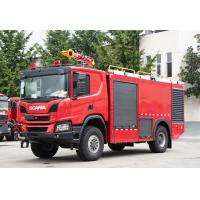 China Scania 4x4 ARFF Airport Fire Truck Rapid Intervention Vehicle on sale
