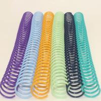 China 1.6mm 7/16in Plastic Coil Binding Spiral Wire Nanbo For documents on sale