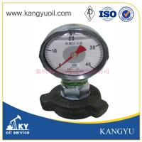La tête de puits de gisement de pétrole usine l'indicateur de pression résistant aux chocs de YK-150Y
