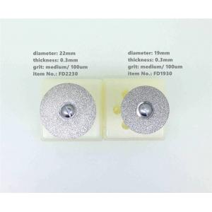Fast Rapid Diamond Coated Grinding Disc 0.3mm 22mm Flexible Round Cutting Disc