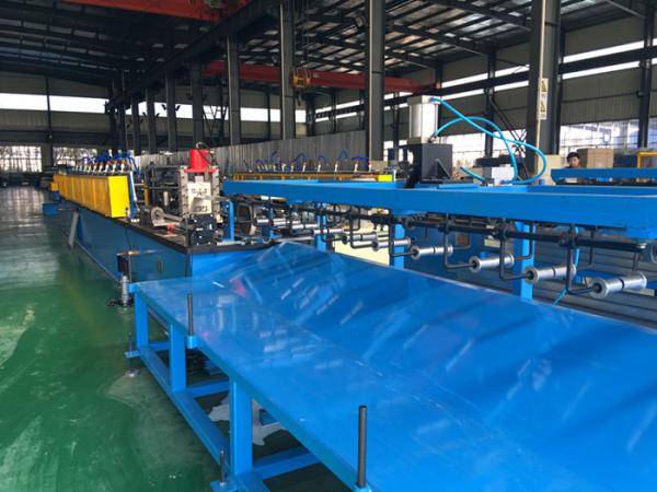 14 stations Solar Roll Forming Machine with 65mm solid shaft